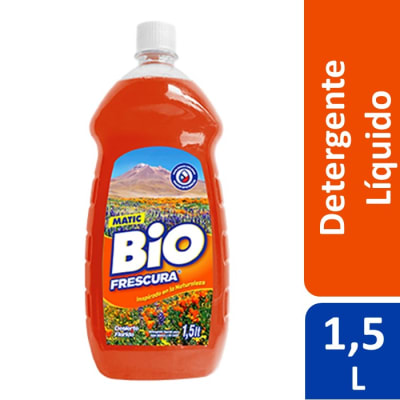 BioFrescura Detergente Líquido Matic Desierto Florido 1,5 L