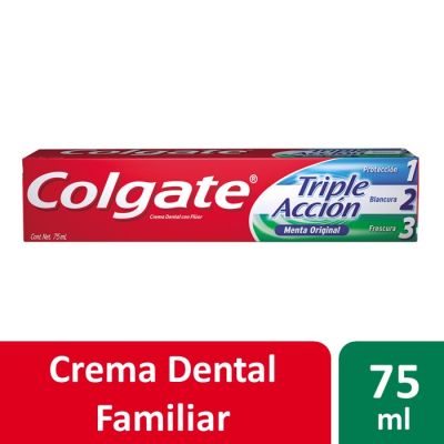 Colgate Crema Dental Triple Acción 75 ml1
