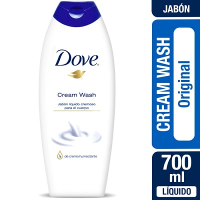 Dove Jabón Líquido Cream Wash Original 700 ml1