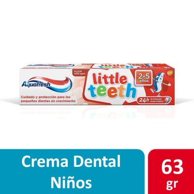 Aquafresh Crema Dental Little Teeth 63 g1