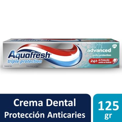 Aquafresh Crema Dental Advanced 125 g1