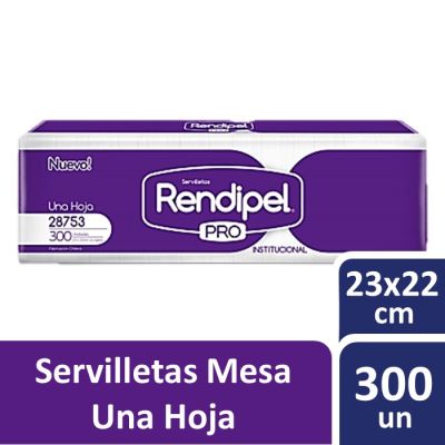 Rendipel Servilletas Clásica Mesa 300 Un1