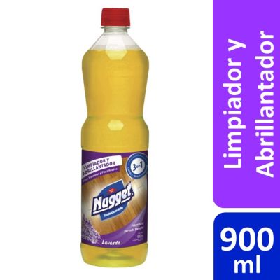 Nugget Limpiador y Abrillantador Pisos Flotantes y Plastificados Lavanda 900 ml1