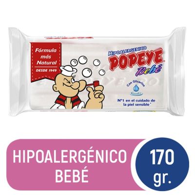 Popeye Jabón Barra Bebé 170 g