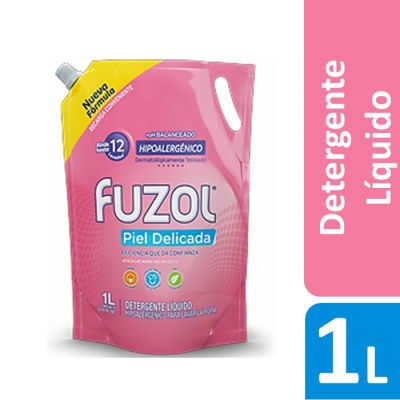 Fuzol Detergente Líquido Piel Delicada Doypack 1 L1