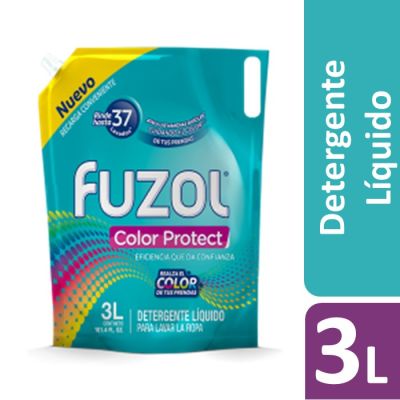 Fuzol Detergente Líquido Color Protect Doypack 3 L1