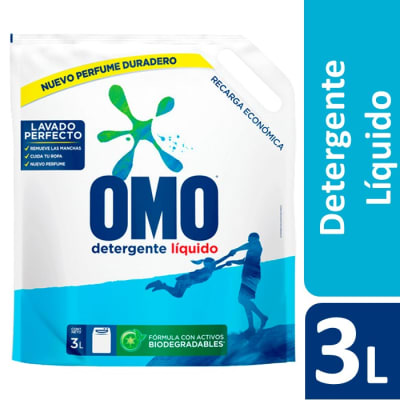 Omo Detergente Líquido Matic Multiacción Doypack 3 L1