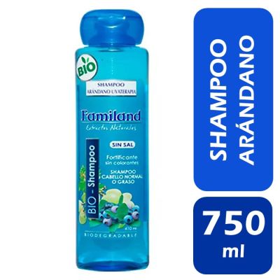 Familand Shampoo Arándano - Uva Cabello Normal a Graso 750 ml1