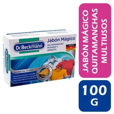 Dr. Beckmann Jabón Mágico Quitamanchas para Ropa y Tapicería 100 g1