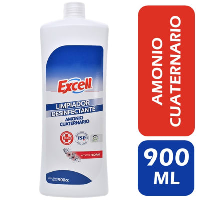 Excell Limpiador Desinfectante Amonio Cuaternario 900 ml1