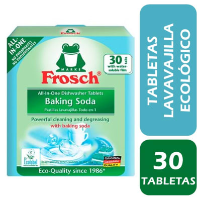 Frosch Tabletas Lavavajilla 30 Un1