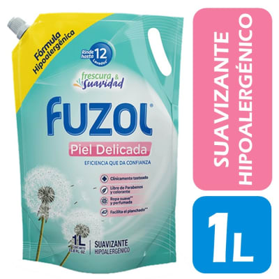 Fuzol Suavizante Hipoalergénico Piel Delicada 1 L1