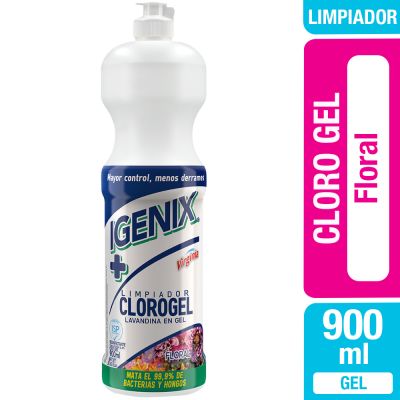Igenix Limpiador Cloro Gel Floral 900 ml1