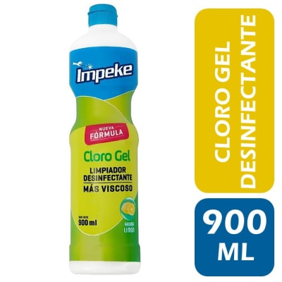 Impeke Cloro Gel Limón 900 ml1