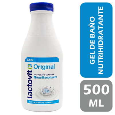 Lactovit Gel de Baño Corporal Original NutriHidratante 500 ml1