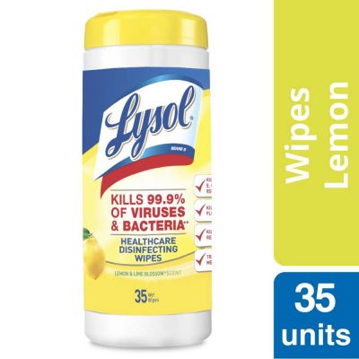 Lysol Toallitas Desinfectantes Lemon 35 Un1