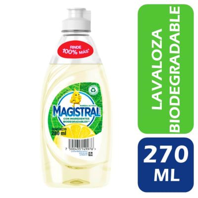 Magistral Lavalozas Limón Concentrado Biodegradable 270 ml1