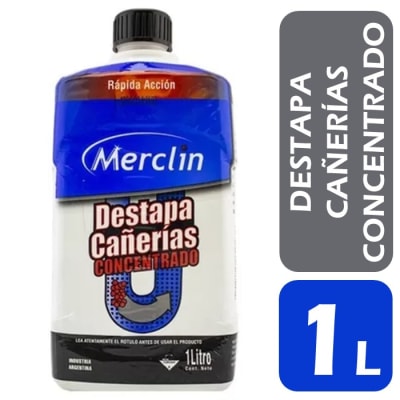 Merclin Destapa Cañerías Concentrado 1 L1