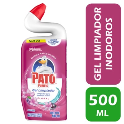 Pato Purific Gel Limpia Inodoros Aroma Floral 500 ml1