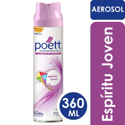 Poett Desodorante Ambiental Espíritu Joven 360 ml1