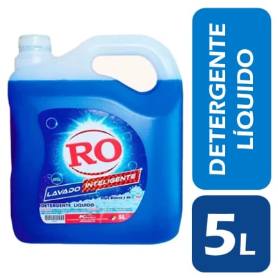 Ro Detergente Líquido Lavado Inteligente Matic 5 L