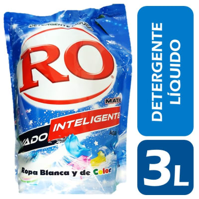 Ro Detergente Líquido Lavado Inteligente Matic 3 L1