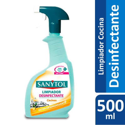 Sanytol Desinfectante Antigrasa Cocina 500 ml