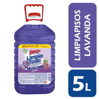 Sapolio Limpiapisos Lavanda 5 L1