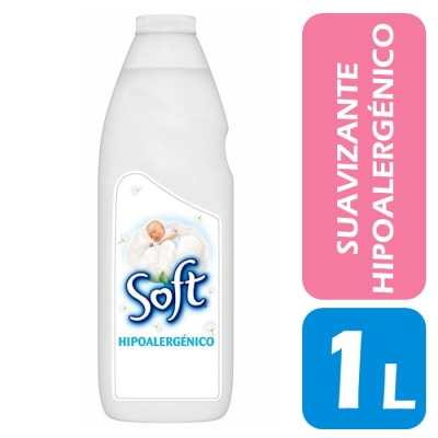 Soft Suavizante Líquido Hipoalergénico 1 L1