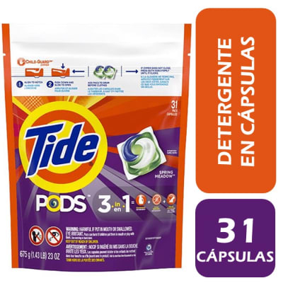 Tide Detergente en Cápsulas Pods 31 Un1