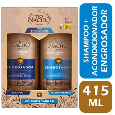 Tío Nacho Shampoo + Acondicionador Engrosador 415 ml1