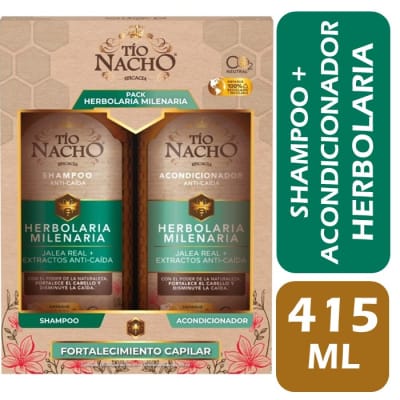 Tío Nacho Shampoo + Acondicionador Herbolaria 415 ml1