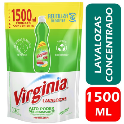 Virginia Lavalozas Limón Citrus 1500 ml1