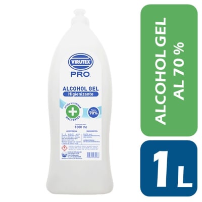 Virutex Alcohol Gel Antibacterial 1 L1