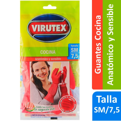 Virutex Guantes Cocina Anatómico y Sensible Talla SM/7,51