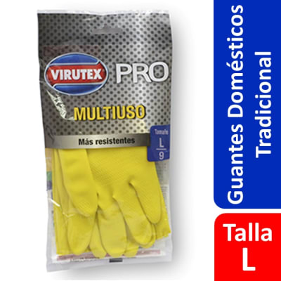 Virutex Pro Guantes Multiusos Tradicional Talla L1