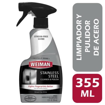 Weiman Limpiador y Pulidor para Acero Inoxidable 355 ml1