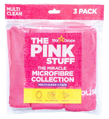 THE PINK STUFF MICROFIBRA COLLECTION 3 PACK1