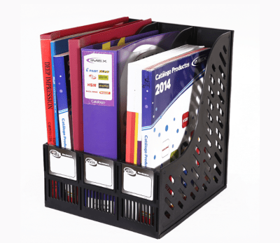 REVISTERO PLASTICO TRIPLE- NEGRO ADIX