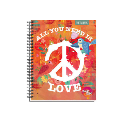CUADERNO UNIVERITARIO COLOR LIFE T/EMPLAC 100H 7mm PROARTE