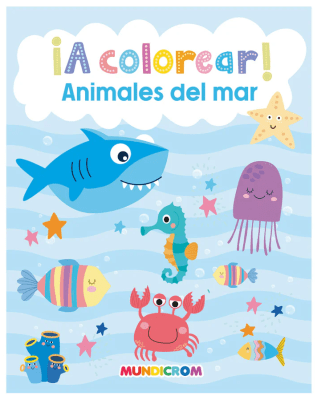 A COLOREAR- ANIMALES DEL MAR