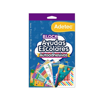 BLOCK AYUDA ESCOLARES MIX MATERIAS