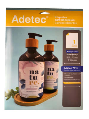 ETIQUETAS AUTOADHESIVAS B1 - 10 etiq.