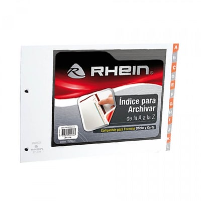 INDICE ARCHIVADOR