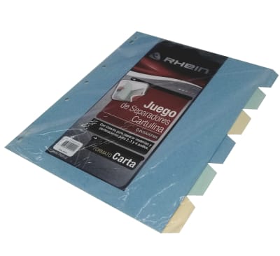 SEPARADOR CARTA 6 POS R