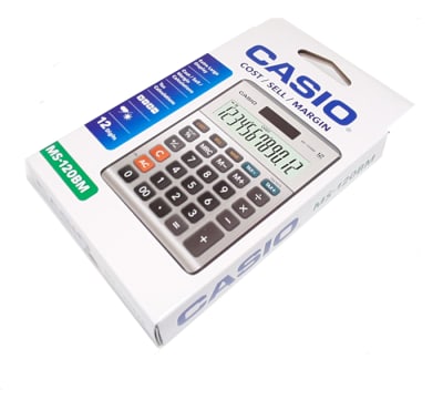 CALCULADORA MS-120MB CASIO