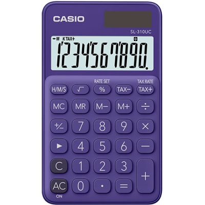 CALCULADORA SL-310UC-PL MORADO CASIO