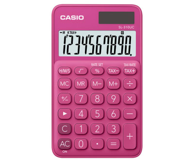CALCULADORA SL-310UC-RD ROSADO CASIO