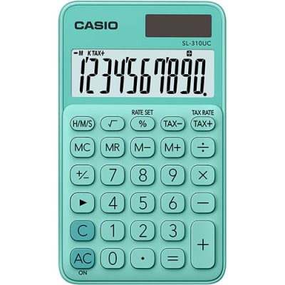 CALCULADORA SL-310UC-GN VERDE CASIO