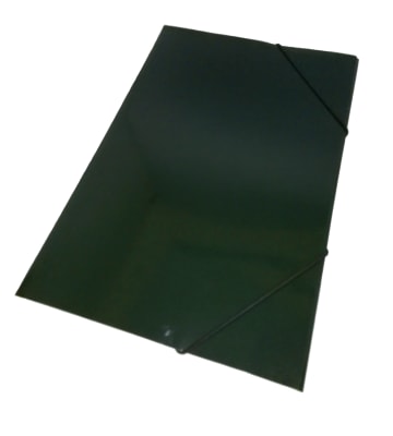 CARPETA CARTULINA C/ELASTICO VERDE CLARO